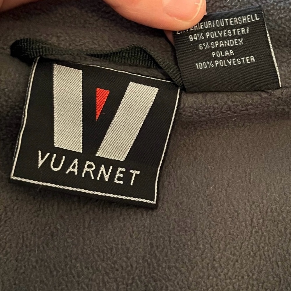 Vintage Y2K Vaurnet Fleece Lined Overcoat Jacket - Picture 14 of 16